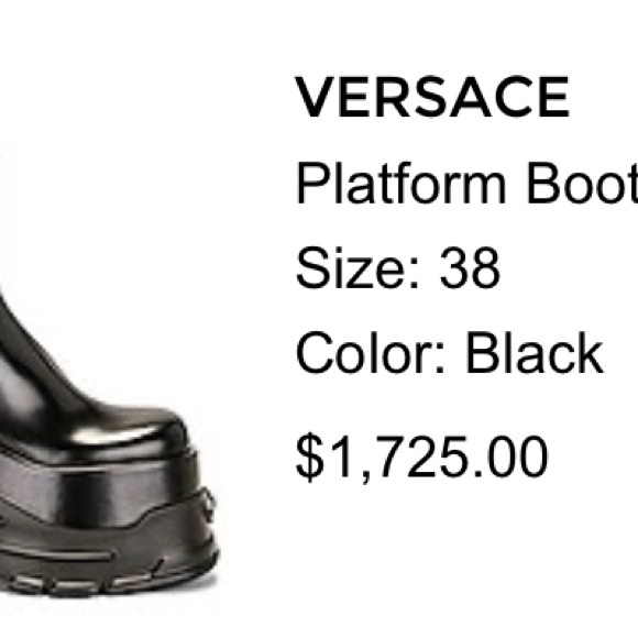 Versace Platform Boot - Picture 5 of 5